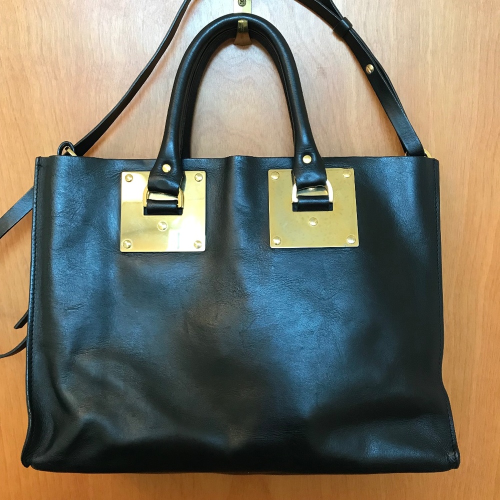 SOPHIE HULME Matte Square Albion Tote Vguc - Picture 3 of 8